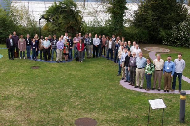 Group photo of conference participants at Monte Verita, Switzerland