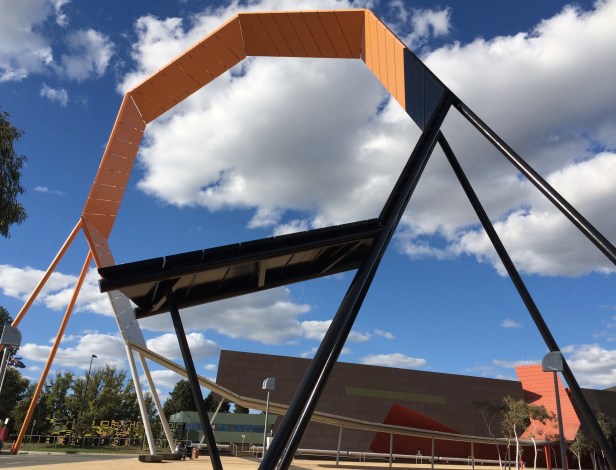 The Australian National Museum by the ANU campus.