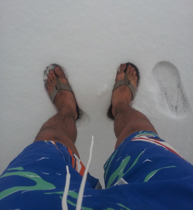 I also learned that even a Southern California boy can acclimate to colder temperatures with enough time