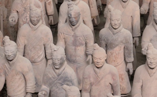 Each figure is unique, with its own features, and the armour is  very detailed.