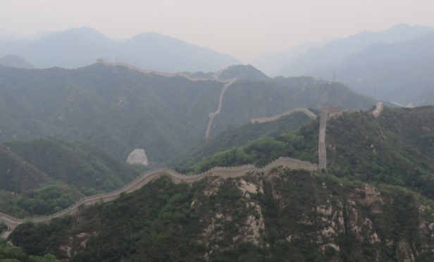 The Badaling section of the Great Wall is very popular because it is close and accessible to Beijing.
