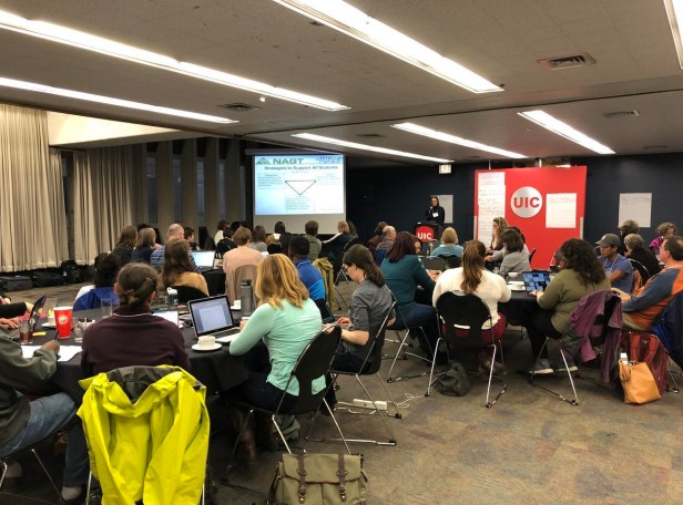 Plenary session at the 2019 DEI workshop.