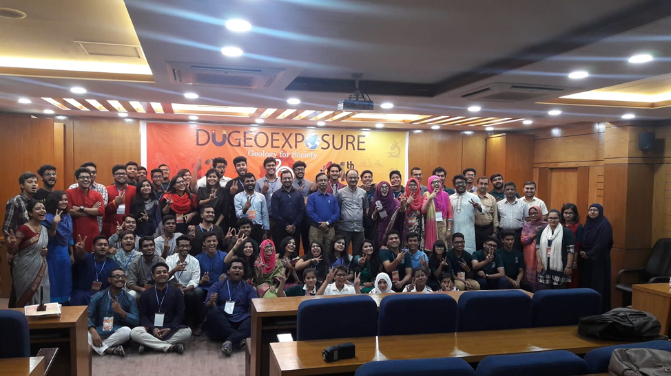 Figure 8. The annual celebration called “DUGEOEXPOSURE” unites everyone and geology students are proud to display their innovative work with the greater DU community. A true depiction of Citizen Science.