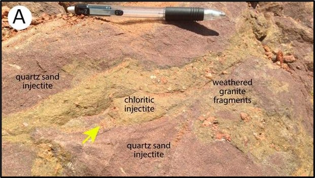 closeup of Grand Canyon rocks